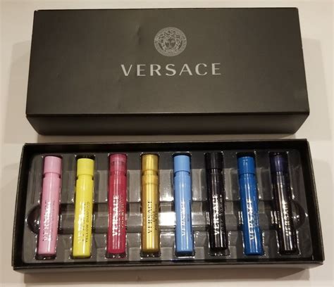 versace cologne samples|Versace men's cologne sampler set.